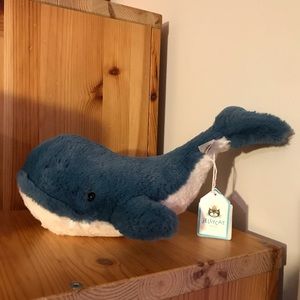 Jellycat Wally whale BNWT